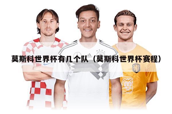 莫斯科世界杯有几个队（莫斯科世界杯赛程）