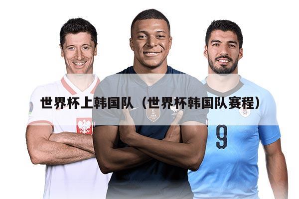 世界杯上韩国队（世界杯韩国队赛程）