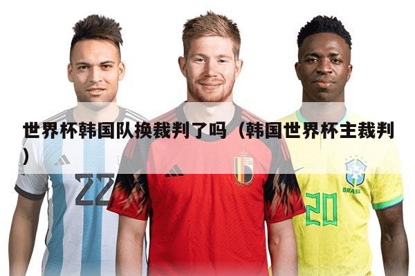 世界杯韩国队换裁判了吗（韩国世界杯主裁判）